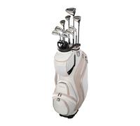 Wilson Aurora Ensemble de golf complet pour femme avec sac de transport pour droitier Blanc/rose