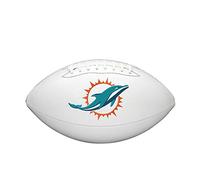Wilson Autographe NFL Live Team Football-Miami Hommes, Marron/Blanc, Official