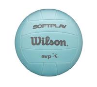 Wilson Ballon de volleyball AVP Soft Play Taille officielle Bleu