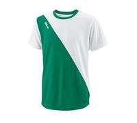 Wilson B Team II Angle Crew T-Shirt Mixte Enfant, Mixte Enfant, Tricot, WRA796302XS, Rouge (Team Red), 5 Años