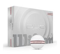 Wilson Balle de golf Duo Soft TRK360 — douceur exceptionnelle, vitesse accrue — 12 balles