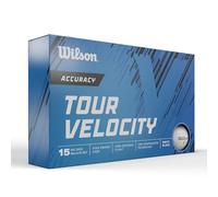Wilson Tour Velocity Balle de Golf Unisex-Adult, Blanc/Bleu, No Size