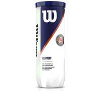 Wilson Balles de tennis Roland Garros Mixte Adulte Jaune 1 cannette (3 balles)