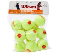 Wilson Starter Balls Stage 2 Sac De 12 , Couleur: jaune , Taille: nosize