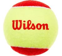 WILSON Balles de Tennis Starter Red, Paquet de 12, Jaune/Rouge, pour les Enfants, WRT137100