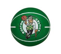Wilson Ballon de Basket, NBA Dribbler, Boston Celtics, Extérieur et Hall de Sport, Taille : Junior, Vert