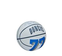 Wilson Ballon de Basket, NBA Player Icon Mini, Luka Doncic, Dallas Mavericks, pour l'Extérieur et Intérieur