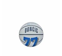 Wilson Ballon de Basket, NBA Player Icon Mini, Luka Doncic, Dallas Mavericks, pour l'Extérieur et Intérieur