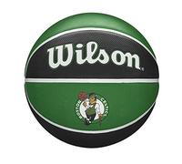 Wilson Ballon de Basket, NBA TEAM TRIBUTE, BOSTON CELTICS, Extérieur, caoutchouc, taille : 7