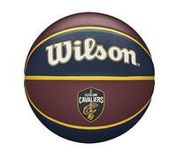 Wilson Ballon de Basket, NBA TEAM TRIBUTE, CLEVELAND CAVALIERS, Extérieur, caoutchouc, taille : 7