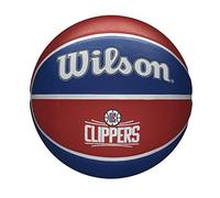 WILSON Ballon de Basket, NBA Team Tribute, Los Angeles Clippers, Extérieur, Caoutchouc, Taille : 7 WTB1300IDLAC