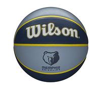 Wilson Ballon de Basket, NBA TEAM TRIBUTE, MEMPHIS GRIZZLIES, Extérieur, caoutchouc, taille : 7