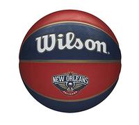 WILSON Ballon de Basket, NBA TEAM TRIBUTE, NEW ORLEANS PELICANS, Extérieur, caoutchouc, taille : 7 WTB1300IDNO