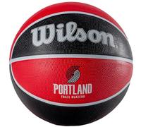 Wilson Ballon de Basket, NBA TEAM TRIBUTE, PORTLAND TRAIL BLAZERS, Extérieur, caoutchouc, taille : 7