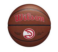 Wilson Ballon de Basket TEAM ALLIANCE, ATLANTA HAWKS, intérieur/extérieur, cuir mixte taille : 7