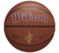 Wilson Ballon de Basket TEAM ALLIANCE, CLEVELAND CAVALIERS, intérieur/extérieur, cuir mixte taille : 7