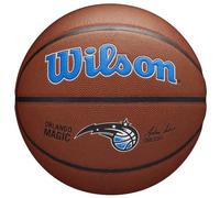 Wilson Ballon de Basket TEAM ALLIANCE, ORLANDO MAGIC, intérieur/extérieur, cuir mixte taille : 7
