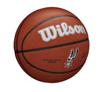WILSON Ballon de Basket Team Alliance, SAN Antonio Spurs, intérieur/extérieur, Cuir Mixte Taille : 7 WTB3100IDSAN