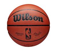 WILSON Ballon de basketball intérieur/extérieur NBA Authentic - Marron, taille 6-72,4 cm