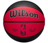 Wilson Ballon de Basketball NBA Team City Edition Miami Heat 2023/2024, Taille 7, Noir/Blanc/Rouge