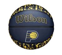 Wilson Ballon de Basketball NBA Team Graffiti - Indiana Pacers, Taille 17,8 à 74,9 cm