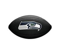 Wilson, Ballon de Football américain, Mini NFL Team Soft Touch, Seattle Seahawks, Pour les joueurs amateurs, Noir, WTF1533BLXBSE
