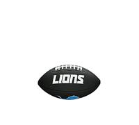 Wilson NFL Team Soft Touch Ball Unisex-Youth, Black, Mini Size