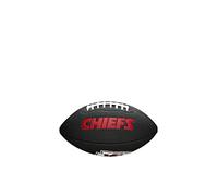 Wilson Ballon de Football Américain MINI NFL TEAM SOFT TOUCH, Soft Touch-Cuir Composite, Noir