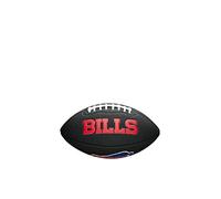 Wilson NFL Team Soft Touch Ball Unisex-Youth, Black, Mini Size