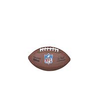 Wilson Ballon de Football Américain NFL MINI, Cuir Mélangé, Petite Taille, Marron