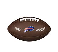 Wilson Ballon de Football Américain NFL TEAM LOGO, Taille officielle, Cuir Composite