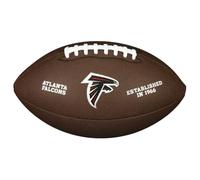 Wilson Ballon de Football Américain NFL TEAM LOGO, Taille officielle, Cuir Composite, Atlanta Falcons