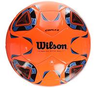 Wilson, Ballon de Football, Copia II, Taille : 5, Orange/Bleu, Pour Jeunes et adolescents, WTE9282XB05