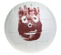 Wilson Ballon De Volleyball, Extã©Rieur, Pour Amateurs, Impression ""Mr. Wilson"" Du Film Seul Au Monde, Blanc/Rouge Blanc