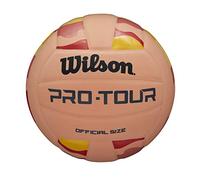 Wilson Ballon de Volleyball PRO TOUR, Cuir Synthétique, Volleyball en Intérieur