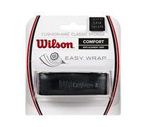WILSON Bande de Maintien, CA Classic Sponge Grip, Bande de Maintien Simple, 1 Pièce, WRZ4205BK, Mixte Adulte, Noir, Taille Unique