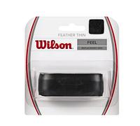 WILSON Bande de Maintien, Featherthin Grip, Bande de Maintien Simple, Unisexe, Noir, 1 Pièce, WRZ4204BK Taille Unique
