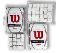 Wilson-Bande De Protection Anti-Ald Pour Raquette De Tennis,Accessoires D'entraînement Absorbant Les Chocs,15/30/60 -Wilson Blanc 15pcs
