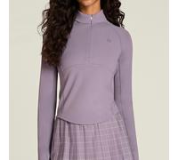 Wilson Baseline Half-Zip Haut manches longues Femmes - lilas XS