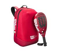 Wilson Bela Pro V2.5 Le Ita Non Cordée 370G Raquette De Padel Raquette De Padel Rouge -