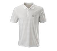 Wilson Bela Stripe Ii Polo Hommes-blanc Blanc - Xl XL