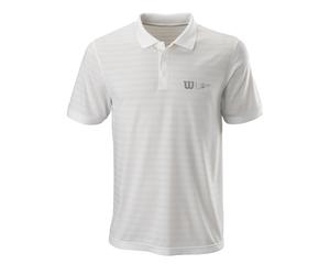Wilson Bela Stripe Ii Polo Hommes-blanc XXL