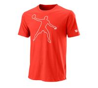 Wilson Bela Tech Ii T-shirt Hommes-orange,blanc XXL