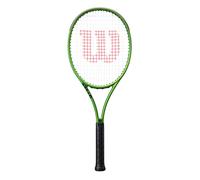 Wilson Raquette de Tennis Blade Feel 100 – Graphite BLX, Vert, Taille de Grip 3, Non cordée