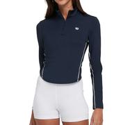 Wilson Brentwood Half-zip Ww00191331dbc Classic Navy Mujer L L