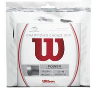 Wilson Champions Choice Duo, silber Cordage en garniture 12,2m - argent