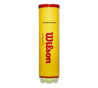 WILSON Balles de Tennis Champ Extra Duty, Boîte de 4, pour tous les Revêtements, Jaune, WRT110000