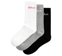 Wilson Chaussettes Crew Logo 3 Unités