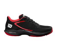 Wilson Chaussures de padel Hurakn Lite WRS333920 Respirant Noir/Infrarouge/Blanc Homme Taille 46