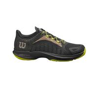 Wilson Homme Hurakn Pro Tennis Shoe, Black/Lime Green/Falcon, 46 EU